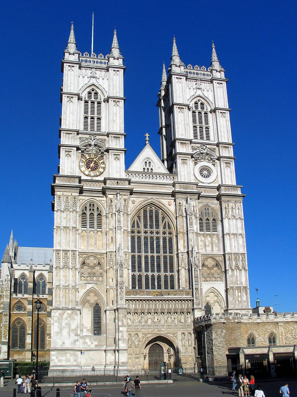 Geschichte Impressionen von Citysam  Die Westminster Abbey entstand anno 1045