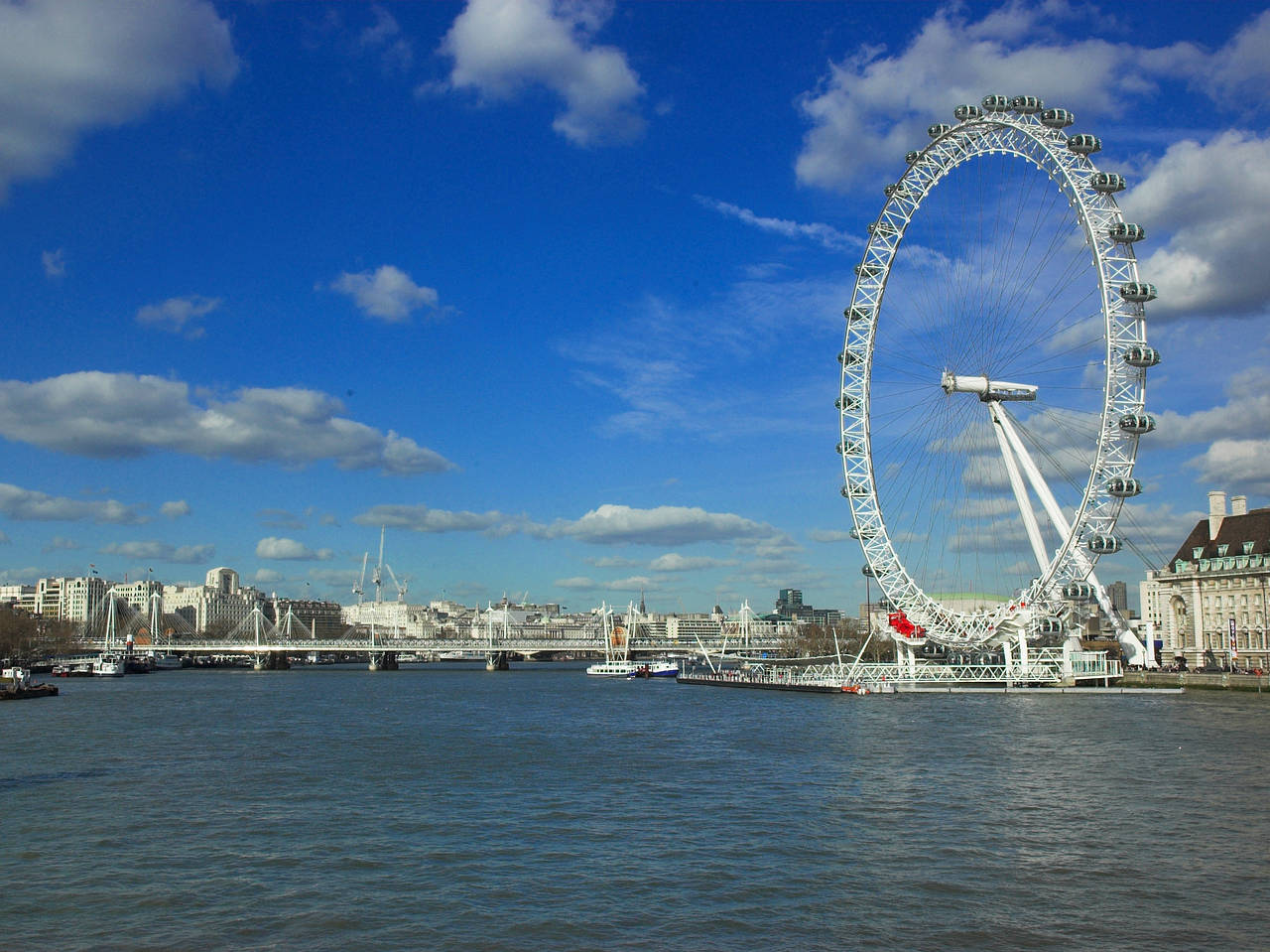  Ansicht Attraktion  Das Riesenrad London Eye