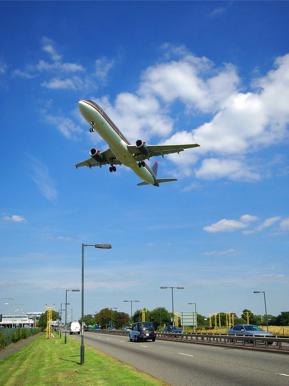  Impressionen Sehenswürdigkeit  Heathrow ist der internationale Airport von London