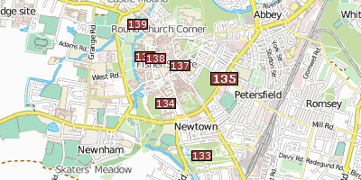 Stadtplan Cambridge London
