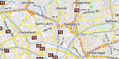 Museum of London London Stadtplan